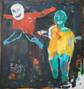 80 x 70 cm Acrylic on canvas  2011